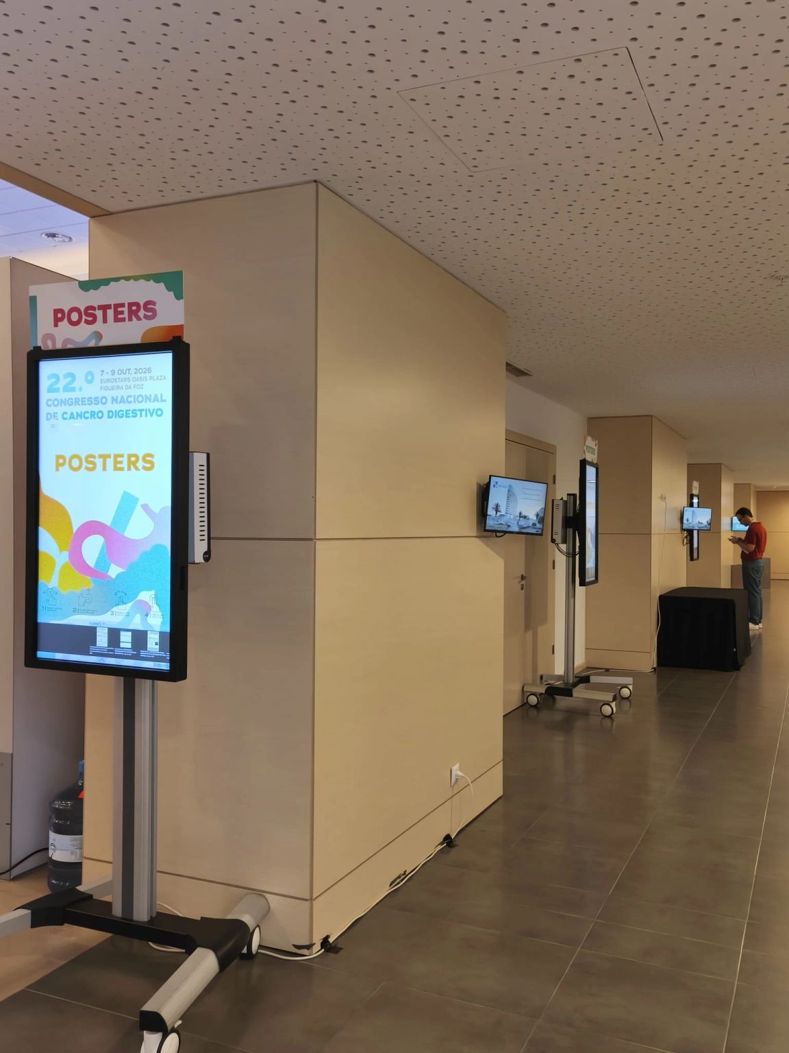 ePosters at the digestive cancer congress in Figueira da Foz